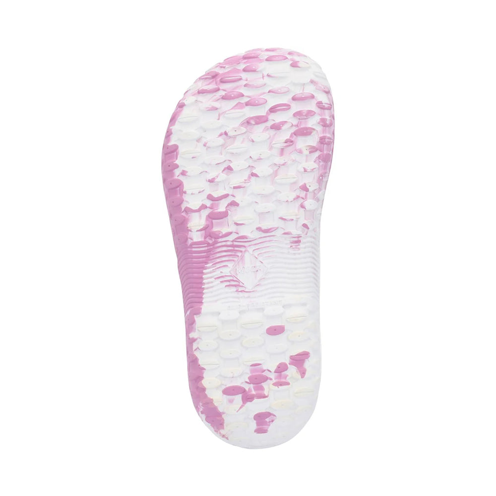 Pink-White - Side - Muck Boots Childrens-Kids Muckster Lite Clogs