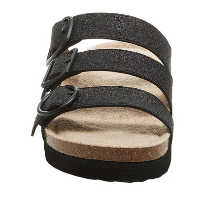 Black - Back - Rocket Dog Womens-Ladies Astor Glenn Glitter Sandals