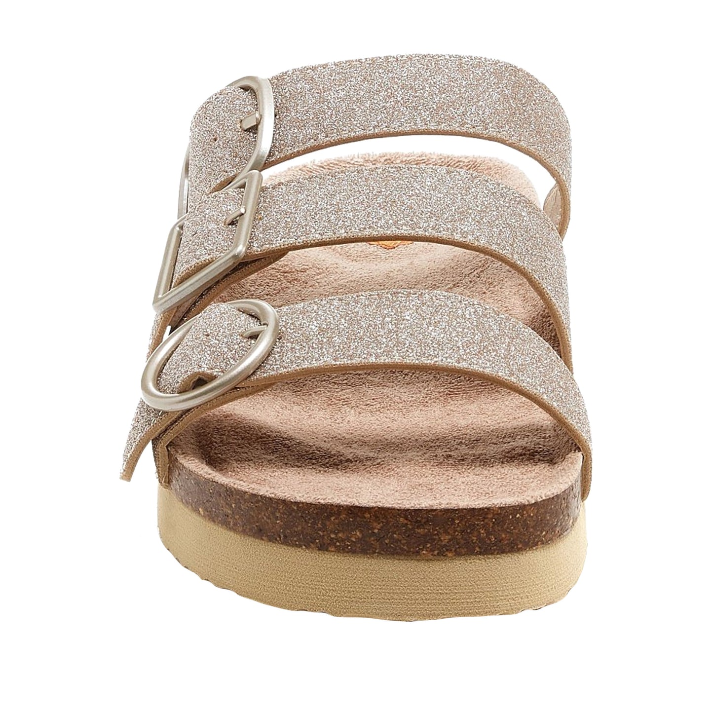 Gold - Back - Rocket Dog Womens-Ladies Astor Glenn Glitter Sandals