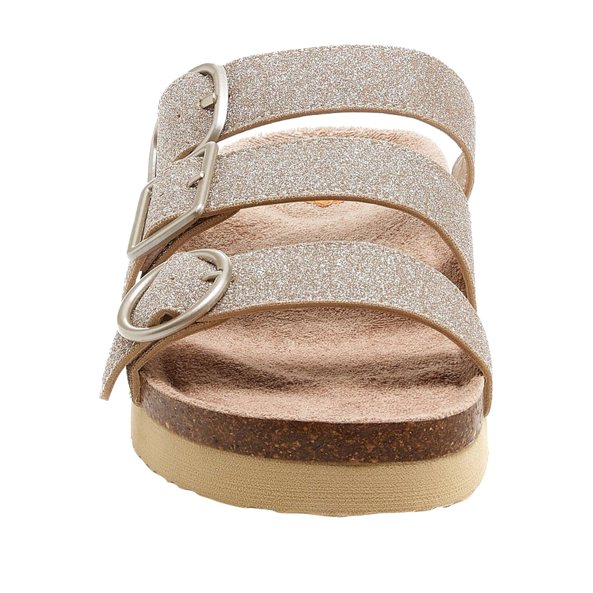 Gold - Back - Rocket Dog Womens-Ladies Astor Glenn Glitter Sandals