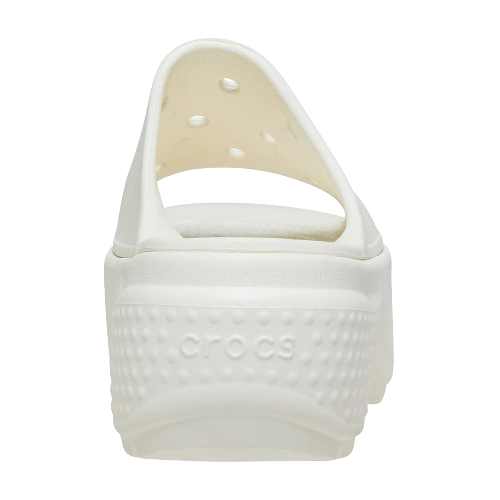 Chalk - Back - Crocs Unisex Adult Stomp Sliders