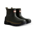 Dark Olive - Front - Hunter Womens-Ladies Balmoral Hybrid Chelsea Boots
