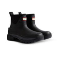 Black - Front - Hunter Womens-Ladies Balmoral Hybrid Chelsea Boots