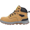 Honey - Side - Amblers Mens Elena Grain Leather Safety Boots