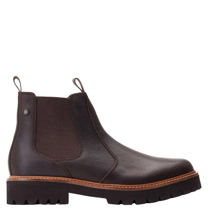 Dark Brown - Lifestyle - Base London Mens Ragnar Chelsea Boots