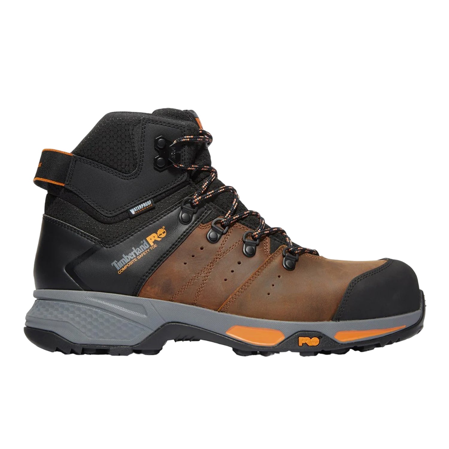 Dark Brown - Lifestyle - Timberland Pro Mens Switchback Safety Boots