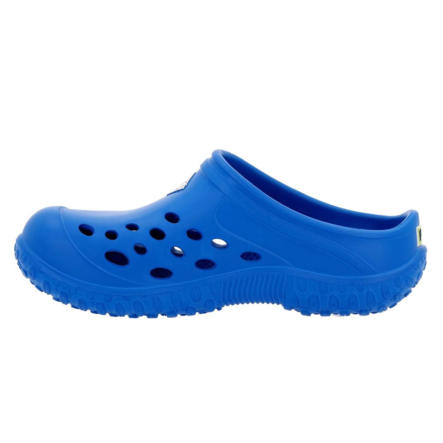 Blue - Side - Muck Boots Childrens-Kids Muckster Lite Clogs