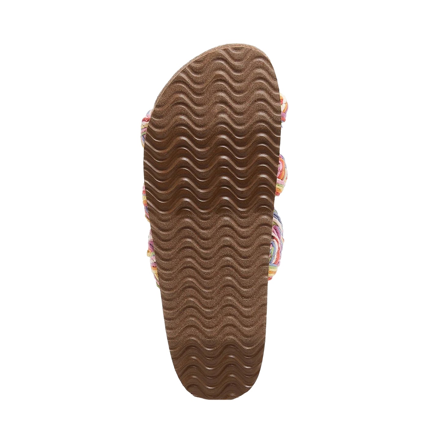 Rainbow - Close up - Rocket Dog Womens-Ladies Ashley Braided Sandals