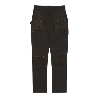 Black - Back - Caterpillar Mens Nexus Stretch Holster Pocket Trousers
