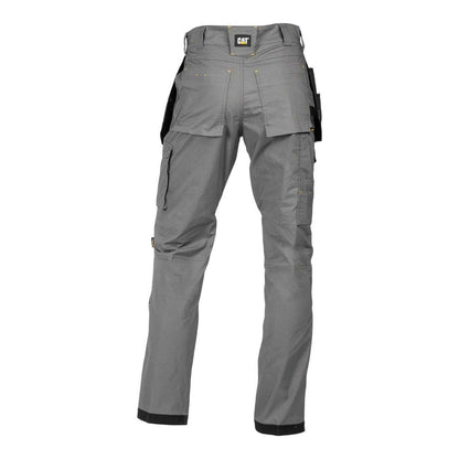 Dark Shadow - Back - Caterpillar Mens Nexus Stretch Holster Pocket Trousers
