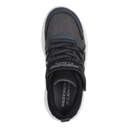 Charcoal-Black - Lifestyle - Skechers Boys S Lights: Prismatrons Trainers