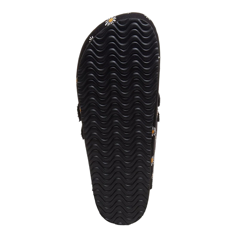Black - Close up - Rocket Dog Womens-Ladies Abel Plus Dixie Daisy Mules