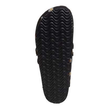 Black - Close up - Rocket Dog Womens-Ladies Abel Plus Dixie Daisy Mules
