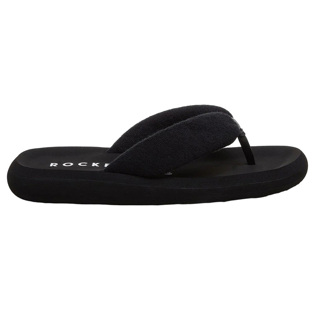 Black - Lifestyle - Rocket Dog Womens-Ladies Flip Flops