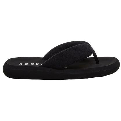 Black - Lifestyle - Rocket Dog Womens-Ladies Flip Flops