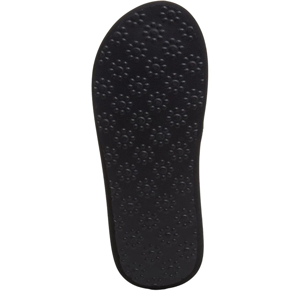 Black - Close up - Rocket Dog Womens-Ladies Flip Flops