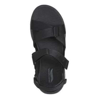 Black - Lifestyle - Skechers Womens-Ladies Go Walk Attract Arch Fit Sandals