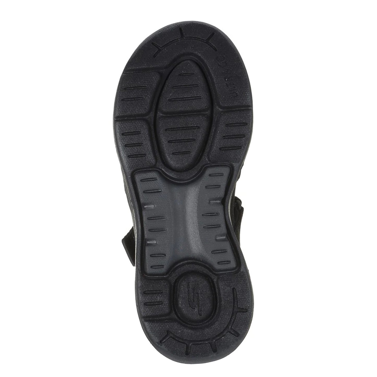 Black - Pack Shot - Skechers Womens-Ladies Go Walk Attract Arch Fit Sandals