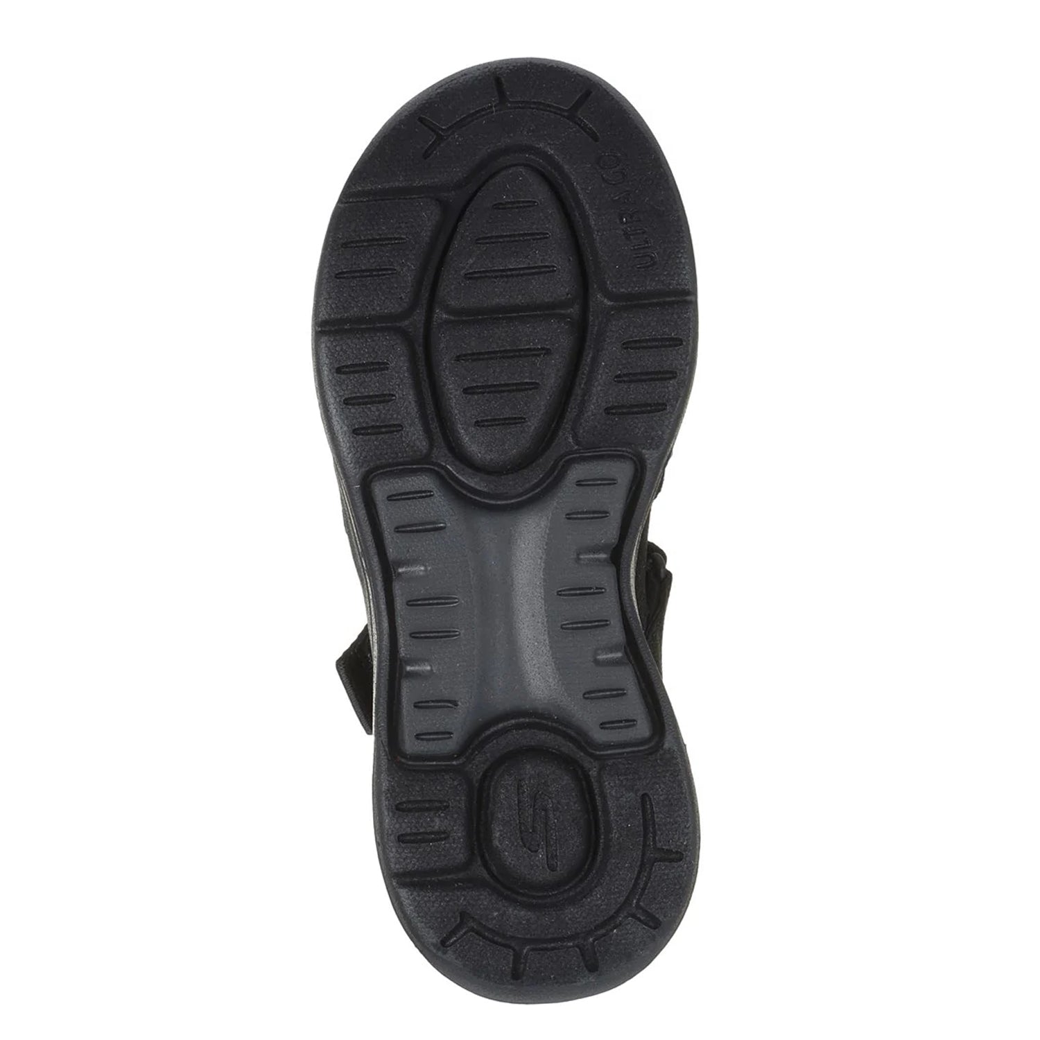 Black - Pack Shot - Skechers Womens-Ladies Go Walk Attract Arch Fit Sandals