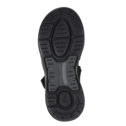 Black - Pack Shot - Skechers Womens-Ladies Go Walk Attract Arch Fit Sandals