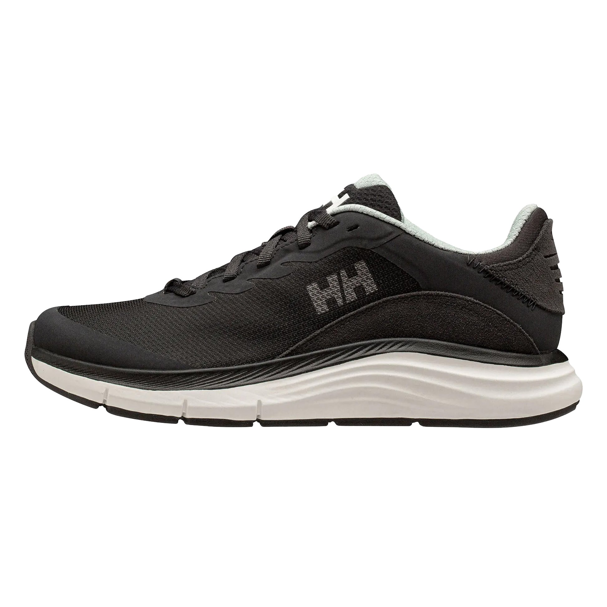 Black-Green - Side - Helly Hansen Womens-Ladies Hp Marine Trainers