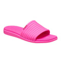 Pink Crush - Front - Crocs Womens-Ladies Miami Sliders