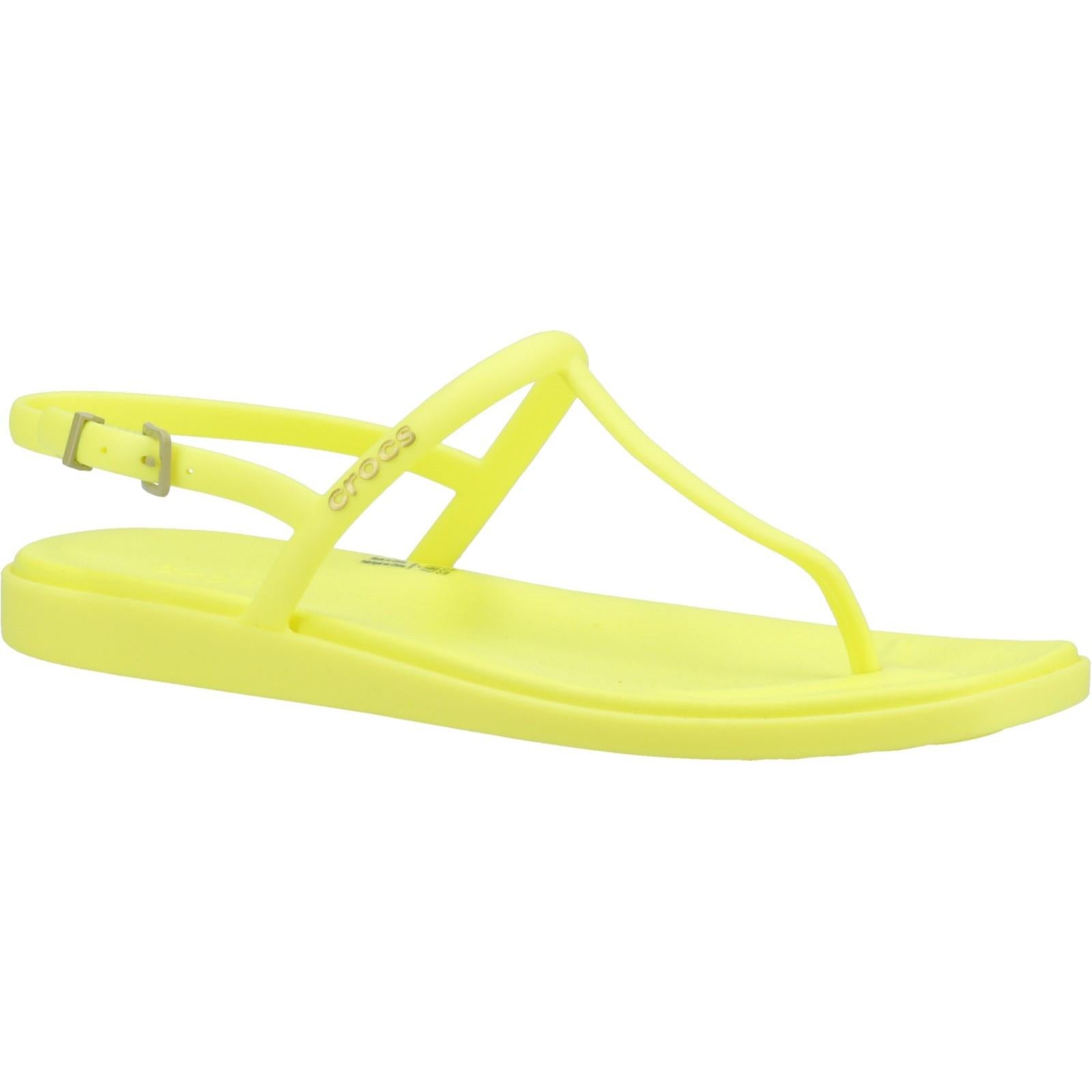 Acidity - Front - Crocs Womens-Ladies Miami Flip Flops
