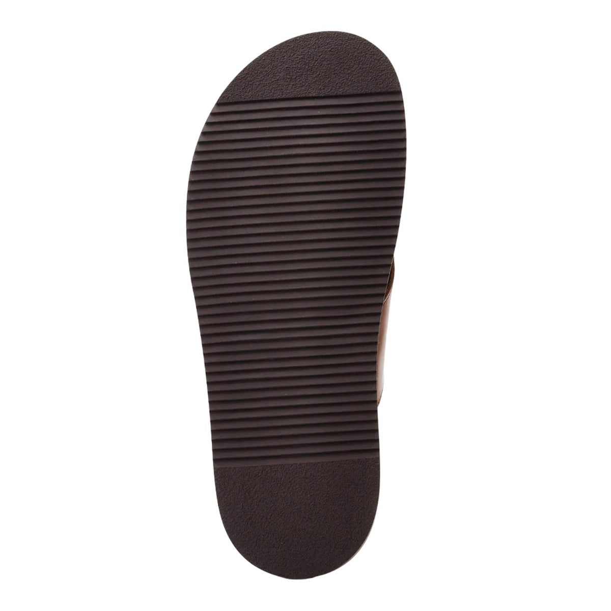 Burnt Tan - Lifestyle - Base London Mens Astro Leather Slip-on Sandals