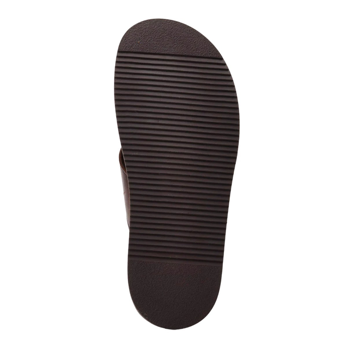 Burnt Brown - Lifestyle - Base London Mens Astro Leather Slip-on Sandals