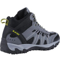 Graphite-Black-Citron - Back - Hi-Tec Mens Jaguar Mid Cut Boots