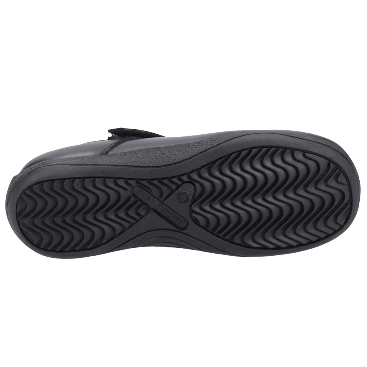 Black - Lifestyle - Hush Puppies Girls Christina Leather School Shoes