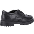 Black - Lifestyle - Hush Puppies Girls Maxine Leather School Shoes