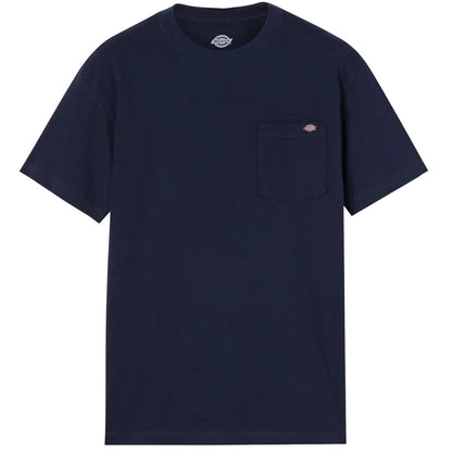 Navy Blue - Front - Dickies Mens Cotton Short-Sleeved T-Shirt
