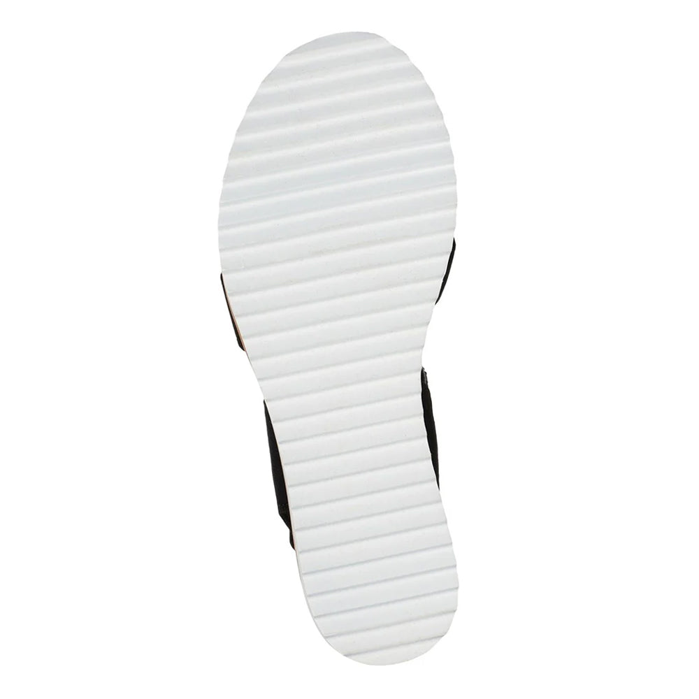Black - Pack Shot - Skechers Womens-Ladies Desert Kiss Shore Enough Sandals