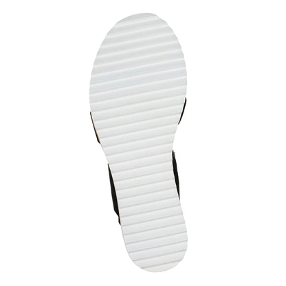 Black - Pack Shot - Skechers Womens-Ladies Desert Kiss Shore Enough Sandals