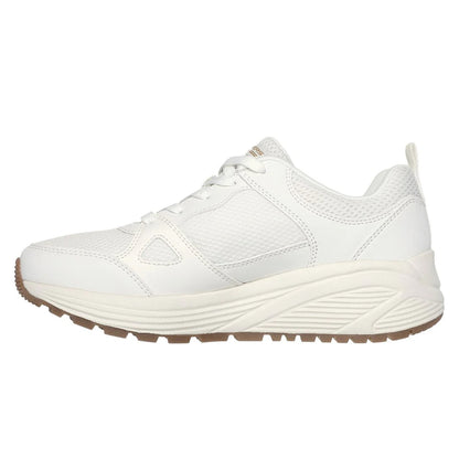 Off White - Back - Skechers Womens-Ladies Bobs Sparrow 2.0 Retro Trainers