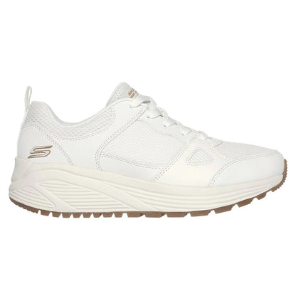 Off White - Side - Skechers Womens-Ladies Bobs Sparrow 2.0 Retro Trainers