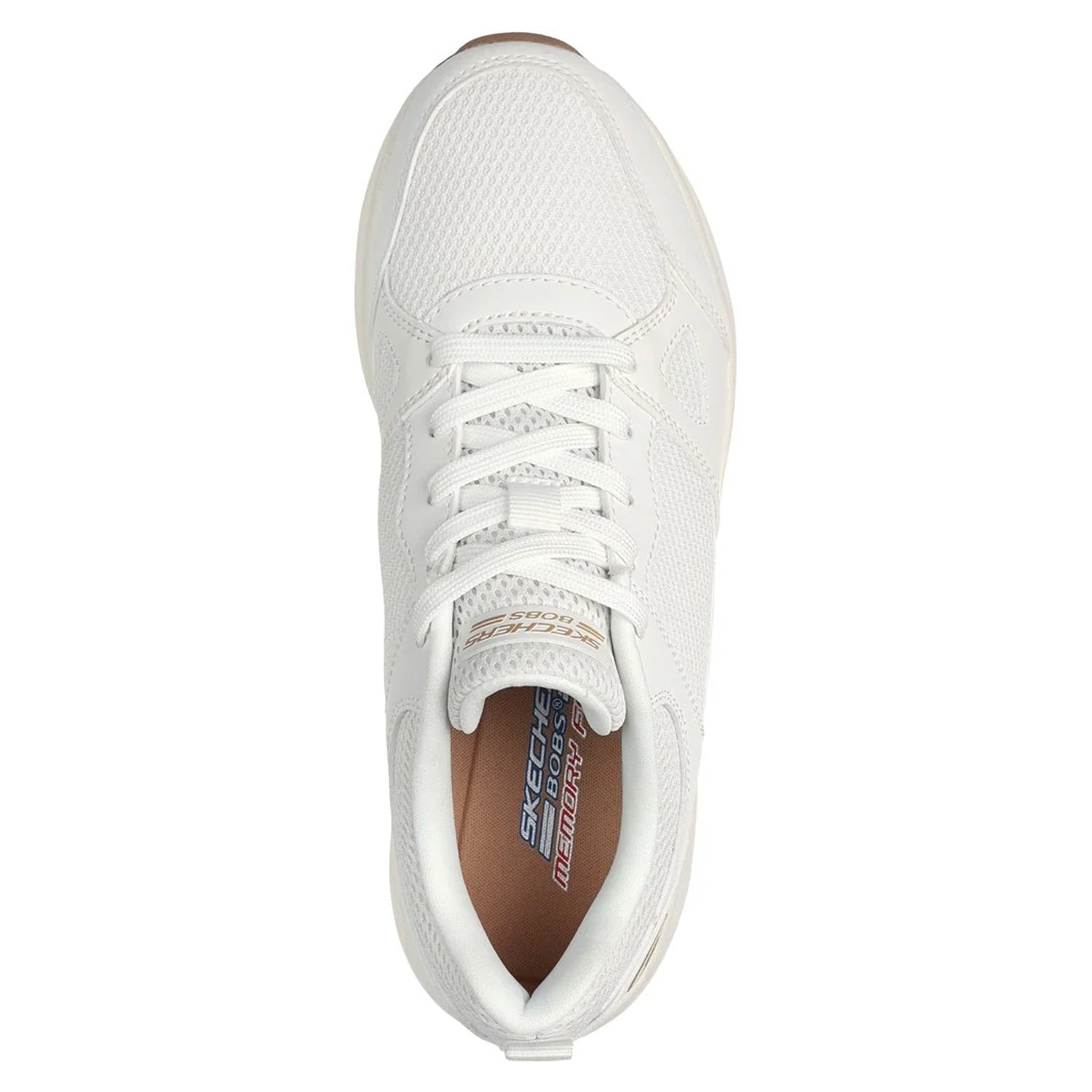 Off White - Lifestyle - Skechers Womens-Ladies Bobs Sparrow 2.0 Retro Trainers