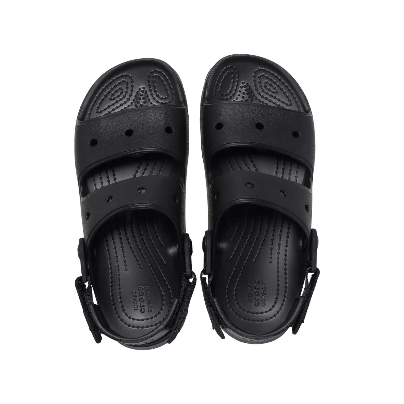 Black - Lifestyle - Crocs Unisex Adult All Terrain Sandals