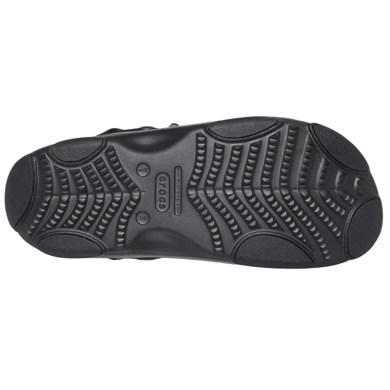 Black - Pack Shot - Crocs Unisex Adult All Terrain Sandals