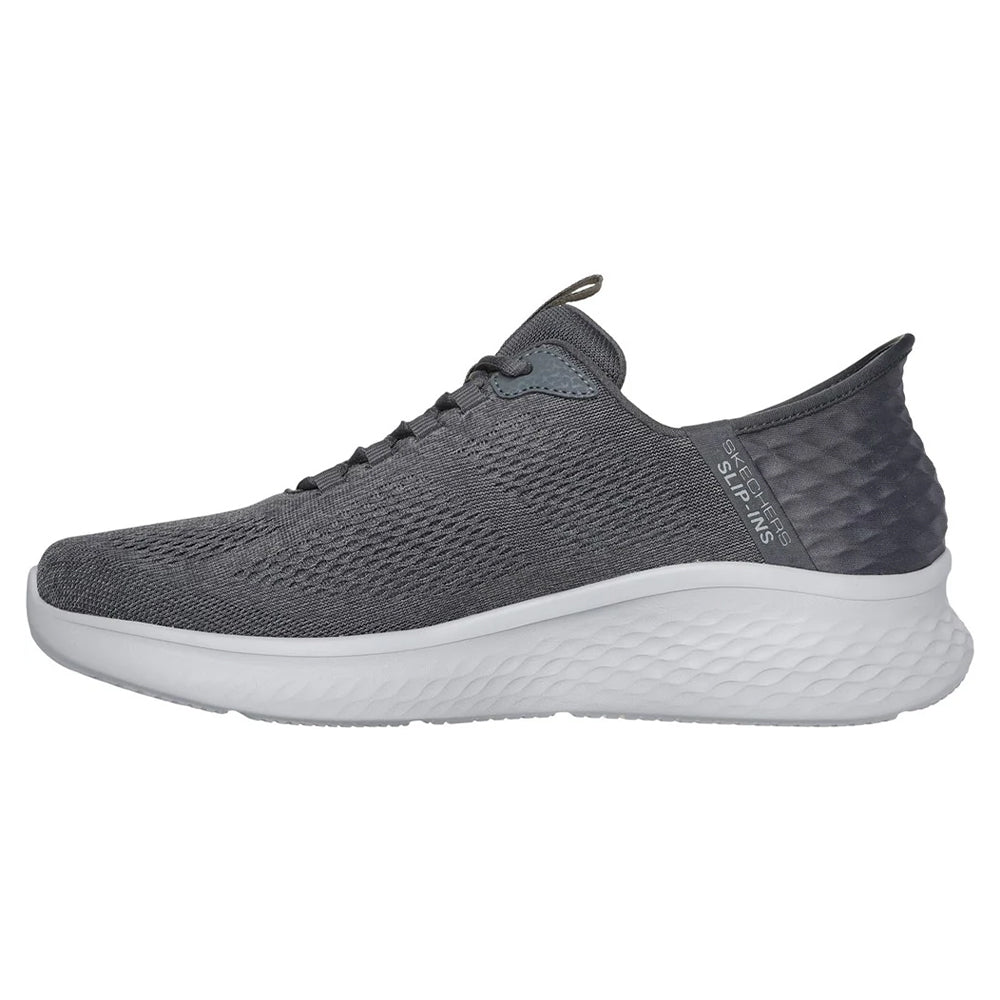 Charcoal-Blue - Lifestyle - Skechers Mens Skech-Lite Pro Primebase Trainers