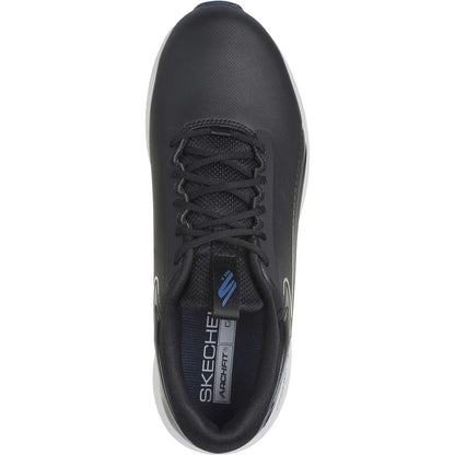 Black-Grey - Side - Skechers Mens Go Golf Max 3 Golf Shoes