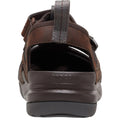 Espresso - Back - Crocs Unisex Adult Yukon Fisherman Sandals