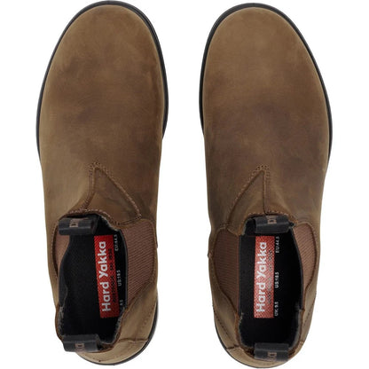 Saddle - Side - Hard Yakka Unisex Adult Brunswick Nubuck Dealer Boots