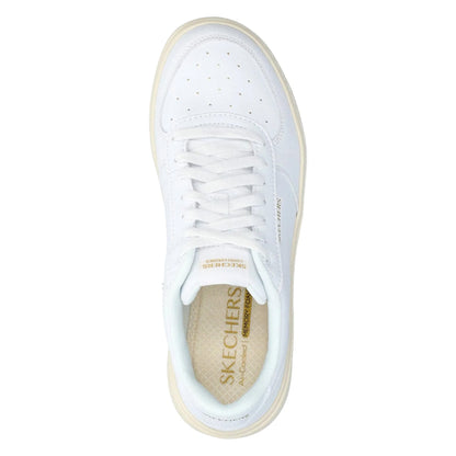 White-Natural - Side - Skechers Womens-Ladies Grand 92 - Be Lifted Shoes