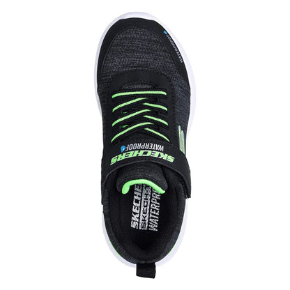 Black-Lime - Lifestyle - Skechers Boys Bounder - Dripper Drop Trainers