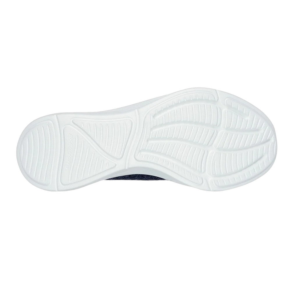 Navy - Side - Skechers Womens-Ladies Relaxed Fit Trainers