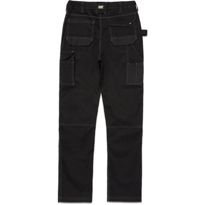 Dark Shadow - Back - Caterpillar Unisex Adult Holster Stretch Knee Pocket Trousers