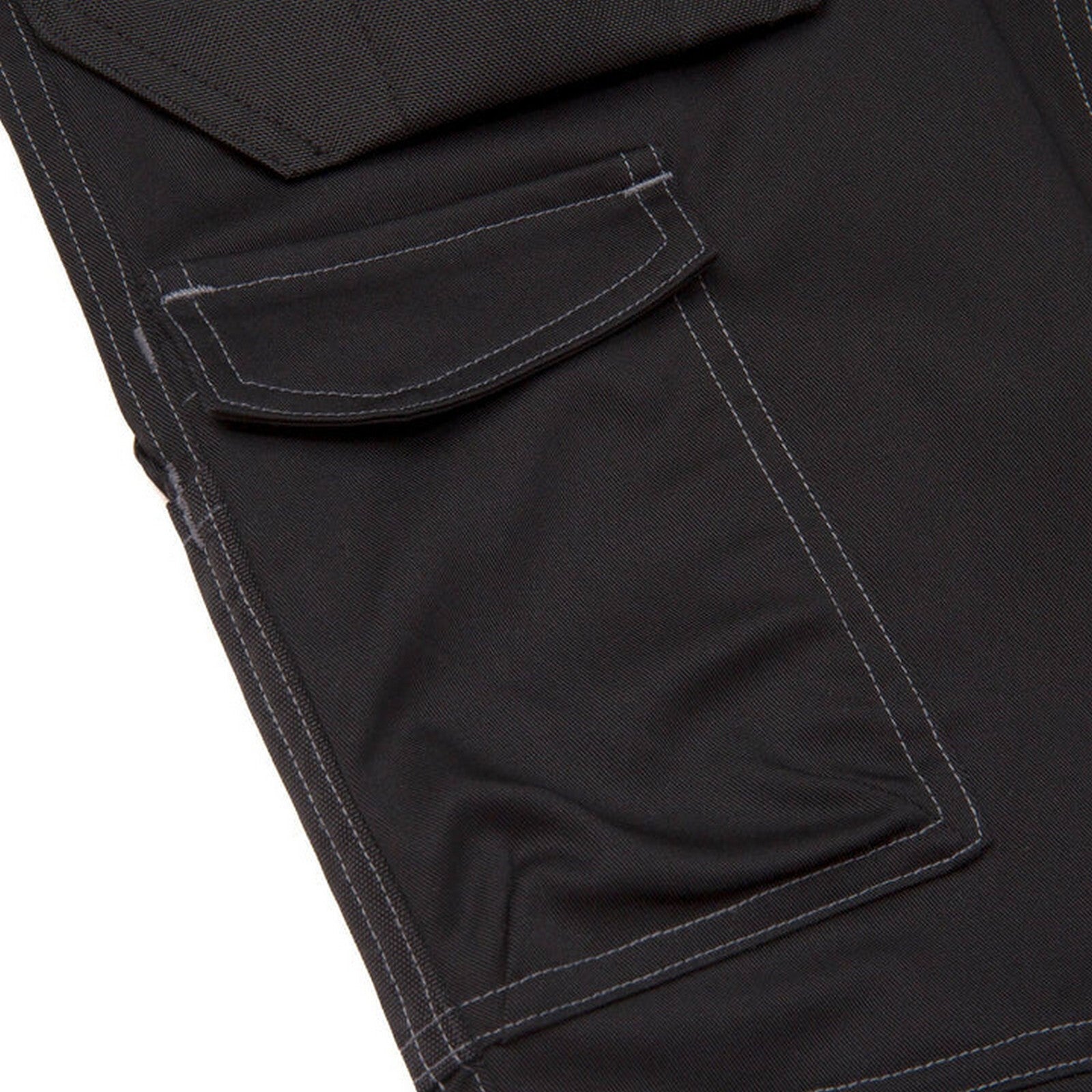 Dark Shadow - Side - Caterpillar Unisex Adult Holster Stretch Knee Pocket Trousers