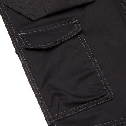 Dark Shadow - Side - Caterpillar Unisex Adult Holster Stretch Knee Pocket Trousers